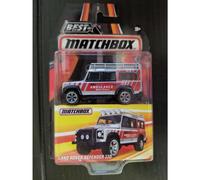 2016 Best of Matchbox Premium Collection Land Rover Defender 110 Silver/Red