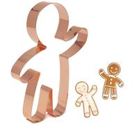 2016 Gingerbread Boy of the Year Copper Christmas Cookie Cutter by The Fussy Pup