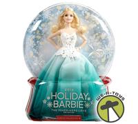 2016 Holiday Barbie Doll Aqua Gown The Peace Hope Love Collection Mattel DGX98