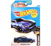 2016 Hot Wheels Night Burnerz 7/10: Ford Shelby GT350R (Dark Blue) by Hot Wheels