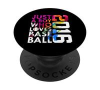 2016 JUST A BOY WHO LOVES BASEBALL 10TH BIRTHDAY PopSockets Adhesive PopGrip