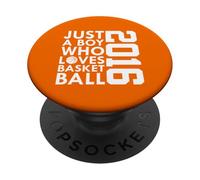 2016 JUST A BOY WHO LOVES BASKETBALL 10TH BIRTHDAY PopSockets Adhesive PopGrip