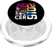 2016 JUST A BOY WHO LOVES SOCCER 10TH BIRTHDAY PopSockets PopGrip for MagSafe