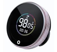 2016 Upgrade Rechargeable Visual Kitchen Timer with Colour LED Display & Rotating Knob, Magnetic Digital Type-C Countdown Timer for Cooking, Pomodoro, Fitness, Easy to Use for Kids and Student