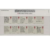 2016 William Shakespeare Presentation Pack PP497 (printed no. 524) - Royal Mail Stamps