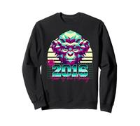 2016 Year of the Monkey 80s Retro Vaporwave Chinese Zodiac Sweatshirt