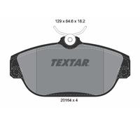 2016402 BRAKE PAD SET, DISC BRAKE TEXTAR
