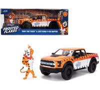 2017 FORD F-150 RAPTOR & TONY THE TIGER FIGURE "FROSTED FLAKES" 1/24 JADA 35470