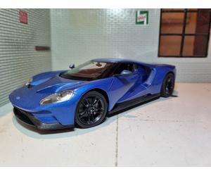 2017 Ford GT40 Blue Le Mans 1:24 Scale Diecast Detailed Model Car 24082 NEX