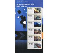 2017 Royal Mail Heritage: Mail by Rail Post and Go Stamps in a Presentation Pack PPP25 (printed no. P&G 25)