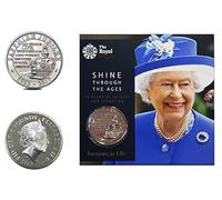 2017 The Queen's 65th Anniversary 'Shine through the Ages' £5 Brilliant Uncirculated Coin