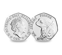 2017 UK Mr. Jeremy Fisher CERTIFIED Circulated 50p