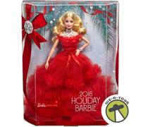 2018 Holiday Barbie Doll Barbie Signature Collection Mattel FRN69