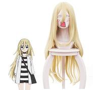2018 New Arrival Angels of Death Ray Rachel Gardner Cosplay Wig for Women 80cm Long Straight Anime Costume Party Wig Hair Gold