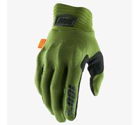 2019 100% COGNITO MOTOCROSS MX ENDURO MTB BIKE GLOVES - ARMY GREEN / BLACK