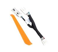 2019-2022 Fitment Start Stop Cable, Plug and Play Inline Harness, Compact 16.8 Cm Module Part, Factory OFF Button Remind Start Stop Bypass Harness Plug Play Inline Cable