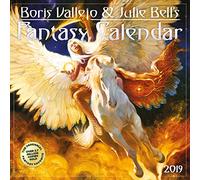2019 Boris Vallejo & Julie Bells Fantasy Wall Calendar