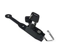 2019 CB500X Helmet Lock Mount Hook 6 Color Side Anti-theft Security For HONDA CB 500X CB 500F CBR500 R 2013 2014 2015 2016 2017 2018 2019 CBR400R 2016-2019 Parts (Color : Black)