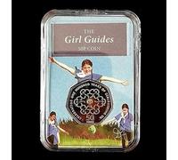 2019 GIRL GUIDES Brilliant Uncirculated 50p encapsulated in Lighthouse Everslab Coin Holders