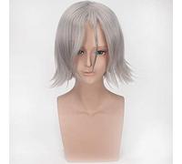 2019 High quality cheap Anime Tokyo Ghouls Ken Kaneki Cosplay wig Girls Boys Uta Short Black Grey white Synthetic hair Wigs One Size Renji Yomo WIG