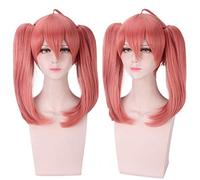 2019 hot Anime DARLING in the FRANXX Cosplay costume Wig MIKU Ichigo Hiro KOKORO Synthetic Hair role play cosplay wigs +wig cap One Size PL-471 MIKU wig