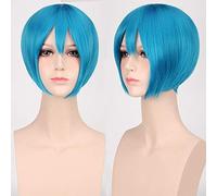 2019 new 20 Colors Black yellow White Brown Blonde Short Cosplay Wig men women holloween Party short Hair Wigs for boys girls One Size K047-15