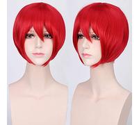 2019 new 20 Colors Black yellow White Brown Blonde Short Cosplay Wig men women holloween Party short Hair Wigs for boys girls One Size K047-8