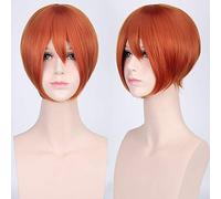 2019 new 20 Colors Black yellow White Brown Blonde Short Cosplay Wig men women holloween Party short Hair Wigs for boys girls One Size K047-10