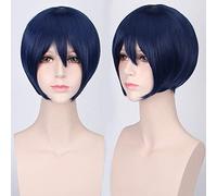 2019 new 20 Colors Black yellow White Brown Blonde Short Cosplay Wig men women holloween Party short Hair Wigs for boys girls One Size K047-13