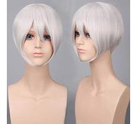 2019 new 20 Colors Black yellow White Brown Blonde Short Cosplay Wig men women holloween Party short Hair Wigs for boys girls One Size COSPLAY WIG K047-2