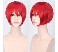 2019 new 20 Colors Black yellow White Brown Blonde Short Cosplay Wig men women holloween Party short Hair Wigs for boys girls One Size K047-7