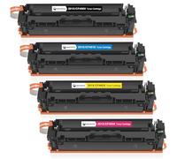 201X Toner Cartridge High Yield for HP 201X CF400X 201A CF400A Toner 4-Pack