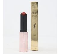 (202 Insurgent Red) Yves Saint Laurent Rouge Pur Couture The Slim Glow Matte 0.07oz New With Box