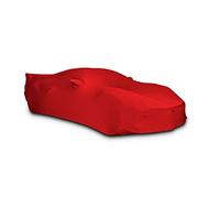 2020-2023 C8 Corvette Stingray Ultraguard Stretch Satin Indoor Car Cover - The Ultimate Custom FIT (Red)