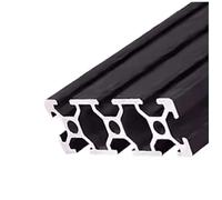 2020 2035 2040 2060 2080 20100 20120 black Aluminum Profile Linear Rail Extrusion T-slot Framework Metal CNC 3D Printer Parts(OB-2060-b,800mm)