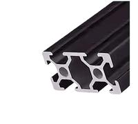 2020 2035 2040 2060 2080 20100 20120 black Aluminum Profile Linear Rail Extrusion T-slot Framework Metal CNC 3D Printer Parts(OB-2040-b,550mm)