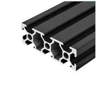 2020 2040 2060 2080 3030 3060 4040 4080 6060 8080 Aluminum Profile Black Linear Rail Extrusion CNC Framework 3D Printer Parts(6-2060-b,350mm)