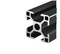 2020 2040 2060 2080 3030 3060 4040 4080 6060 8080 Aluminum Profile Black Linear Rail Extrusion CNC Framework 3D Printer Parts(BS-8-3030-b,200mm)