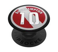 2020/21 Southampton Home Kit Jersey Player No 10 PopSockets Grip and Stand for Phones and Tablets PopSockets Adhesive PopGrip