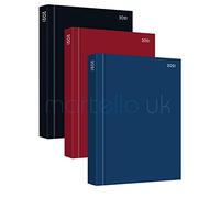 2020 A4 Week To View Hardback Casebound Desk Diary