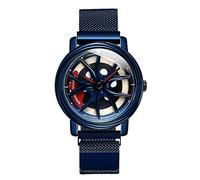 2020 Men's Watch Hot Sell Quartz Movement Men Watch Life Waterproof Creative Wheel Rotating Dial Magnet Clasp Masculino Reloj Hombre
