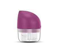 2020 Mini Rechargeable Food Chopper,Multi-Function Chopper For Baby Food, Kitchen Food Processor with Usb Charging for Vegetable Fruit Meat Garlic Onion Ginger Crusher (Purple, 100ML)