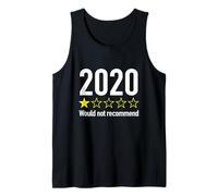 2020 One Star Funny Re-View Shirt Would Not Recommend Tank Top