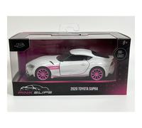 2020 Toyota Supra White 1:32 Scale Pink Slips Jada 253292000 24106