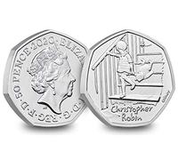 2020 UK Christopher Robin CERTIFIED BU 50p