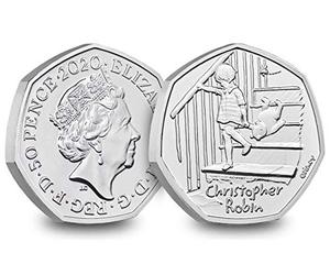 2020 UK Christopher Robin CERTIFIED BU 50p