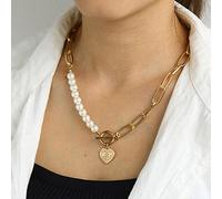 2021 Bohemian Multi-layer Pendant Necklace for Women Vintage Coco Cross Lotus Virgin Mary Collar Choker Bead Chain Jewelry -IPA0449