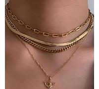 2021 Bohemian Multi-layer Pendant Necklace for Women Vintage Coco Cross Lotus Virgin Mary Collar Choker Bead Chain Jewelry -IPA0669