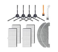 2021 Dust Bags Colletion Mops Cloths Side Rolling Brushes Hepa Filter Accessories Parts Compatible For XIAOMI VIOMI S9 Robot Vacuum Cleaner (Color : As Shown 13)