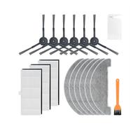 2021 Dust Bags Colletion Mops Cloths Side Rolling Brushes Hepa Filter Accessories Parts Compatible For XIAOMI VIOMI S9 Robot Vacuum Cleaner (Color : As shown 20)